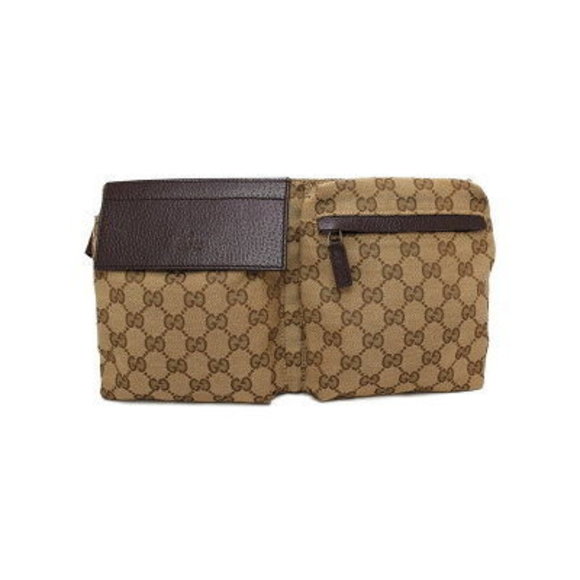 Gucci GG Canvas Waist Pouch Body Bag - Picture 1 of 8